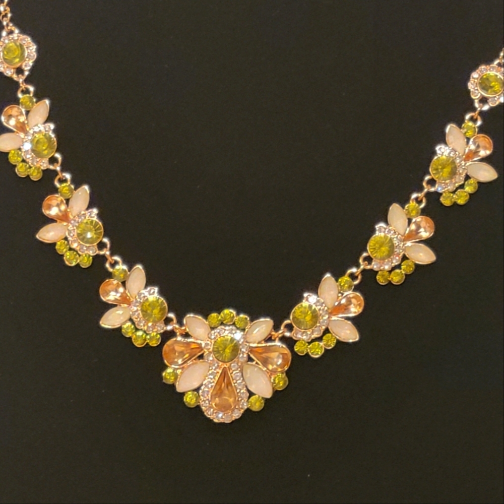 Jewel & Rhinestone Necklace